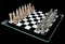 Juego de ajedrez cruzados contra otomanos – caballero medieval Fantasy juego de ajedrez juego de tablero de cristal figuras de ajedrez, FS25861