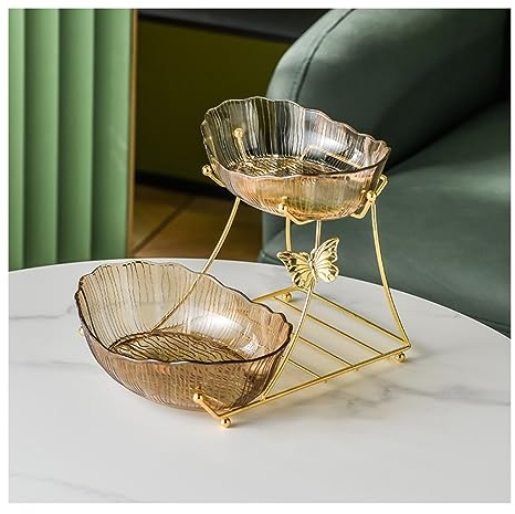 Frutero Frutero Frutero Cesta de frutas para mostrador de cocina Soporte de almacenamiento de gran capacidad Bocadillos de frutas Pan Soporte de estante de almacenamiento de dulces Cesta de frutas par