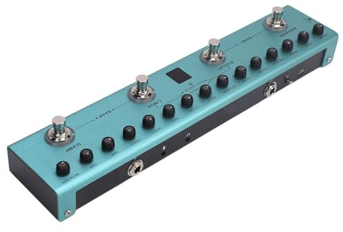 Processeur Multi-effets, 36 Préréglages Modifiables, Effecteur de Guitare électrique Numérique 44,1 KHz/24 Bits pour Enregistrement en Studio