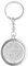 Porte-clés élégant en acier inoxydable Ayatul Kursi avec pendentif religieux, bijoux coraniques chics, Argenté., M