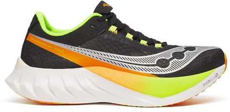 Saucony Endorphin Pro 4 Herren-Sneaker, Schwarz/Vo2, 50 EU