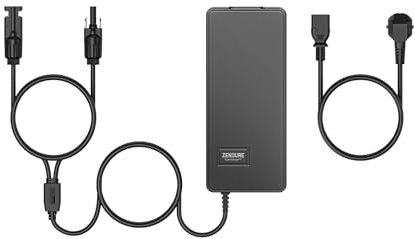 Chargeur AC vers MC4, 54 V/3 A, 162 W, pour charger le Hub Zendure SolarFlow 1200 / Hub 2000 / AIO 2400, convient pour une utilisation en hiver et en saison des pluies