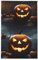 ERSDWRE Toalla de limpieza de cocina con estampado de calabaza de Halloween, trapos de cocina superabsorbentes de secado rápido
