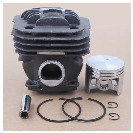 YRcEKH Kit Cilindro pistone da 48 mm Adatto for Motosega Oleo-Mac 956 Efco 156 Emak 395023 OEM 50012095 W Anello Perno Fermagli