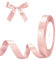 G2PLUS Babyrosa Satinband 10mm: Dekoration Geschenkband, 22m Schleifenband zum Bastel, Dekoband für Geschenkverpackung, Dekoration