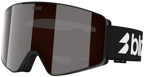 Bliz G001 Matte Black Orange Silver Mirror 25/26