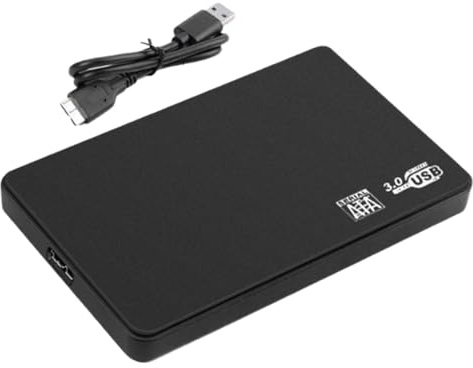 Hard Drive Case - Data Backup Device Supplies | State Drive Protective Box | For Professional Video Editors Students Creat Technology Enthusiasts