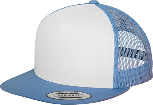 Flexfit Mixte Classic Trucker C.blue/Wht/C.blue One Size Casquette, c.blue/wht/c.blue, Taille unique EU