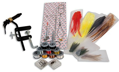 Lineaeffe 5030011 Kit Completo di Attrezzi e Materiali per La Preparazione delle Mosche