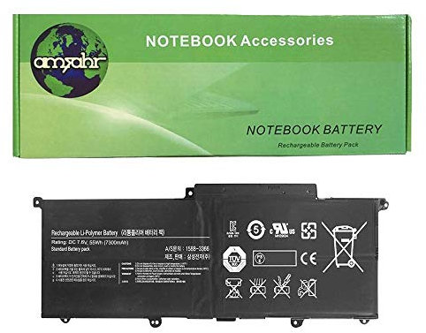 amsahr PLXN4AR-02 Ersatz Batterie für Samsung AA-PBXN4AR, AA-PLXN4AR, 900X3C-A02DE (7.5V, 44Wh, 5880mAh) schwarz
