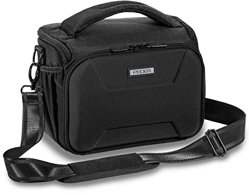 Pedea Kameratasche Guard für Spiegelreflexkamera DSLR SLR Fototasche für DLSM Systemkamera mit Zubehör und Objektiven inkl. Regenschutzhülle, Gr. XL schwarz