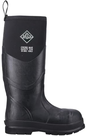 Muck Boots Unisex Chore Max S5 Sicherheitsstiefel, Black, 47 EU
