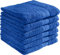 REDBEST Handtuchset, Frottierset 6er-Pack Chicago Royalblau Größe 50x80 cm - saugstark, strapazierfähig, ideal für Reisen, Sport (weitere Farben)