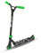 Profi Stunt Roller, Carromco Stunt Scooter Action Rider 100, Skatepark Roller, mit HIC-Kompressionssystem, Tretroller, Kickscooter grün-schwarz Freestyle Roller