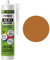 REXON Mastic Silicone Tout Usage - Ocre RAL 8001 - Sanitair/Bain & Cuisine/Carrelage/Bâtiment - Extérieur et intérieur - Convient au bois, pierre et vitre (290 ml)