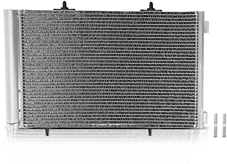 Frankberg Condensador de aire acondicionado compatible con C2 JM 1.6L 2005-2009 C3 I FC FN 1.4L 1.6L 2002-2010 208 I CA CC 1.0L-1.6L 2012-2022 Replace# 9683562980