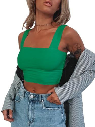 Abardsion Women's Casual Basic Going Out Crop Tops Slim Fit Long Sleeve Crew Neck Tight T Shirts (Mint Green, 2XL), Green, XXL
