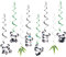 Bessy shop Alles Gute Zum Geburtstag Banner,Panda-Dekorationsset für Geburtstagsparty,Panda Party Dekorationen,Panda Kinder Geburtstag Dekoration,Panda Themen Babyparty (Stil 3)