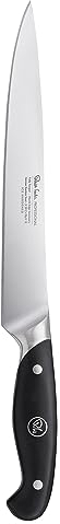 Robert Welch Professional Carving Knife 22cm. Crafted from German 1.4116 Stainless Steel. Suitable for Slicing Meat, Poultry and Fish.