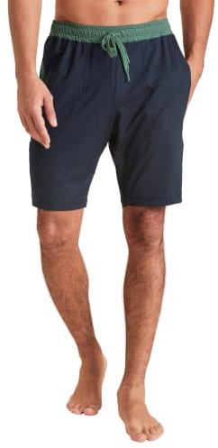 CALIDA DEEPSLEEPWEAR Balancing Bermudas Herren | temperatur-& feuchtigkeitsregulierend, für sensible Haut,Seitentaschen