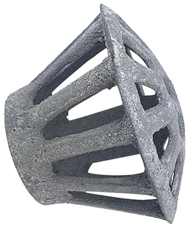 SOESFOUFU Dachrinnenschutz Dachrinnenschaufel blockierende Dachrinnengitter Werkzeuge zur Dachrinnenreinigung lichtschranke optigrillen draussen Fallrohre Schild Filter Blattschutz Eisen