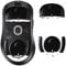 immoenuc Glass Mouse Skates for Logitech G PRO X Superlight 2 DEX Lightspeed Wireless Gaming Mouse Feet Pads Smooth Durable Game Mouse Accessories (Earth Pattern)