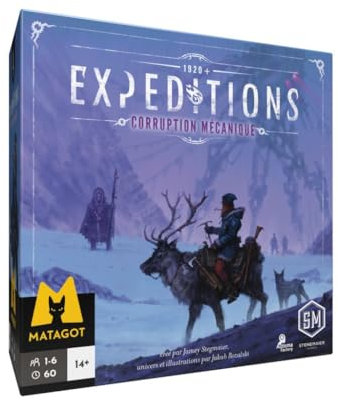 Scythe – Expeditionen – Mechanische Korruption – für 1 bis 6 Spieler – ab 14 Jahren – französische Version