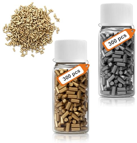 KLEHOPE 600 Pieces Flints for Zippo and Clipper Lighters (Gold + Silver) | Consistent Ignition, Compact Carry Case, Fits Clipper, Zippo & Most Refillable Lighters