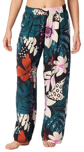 Schiesser Damen Schlafhose Lang Webhose - Mix + Relax Pyjamaunterteil (1er Pack)