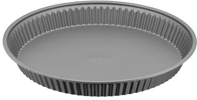 Kaiser Original Gourmet Tarteform 26 cm mit Wellrand, Quicheform antihaftbeschichtet,Kuchenform mit Wellenrand, gleichmäßige Bräunung, Made in Germany