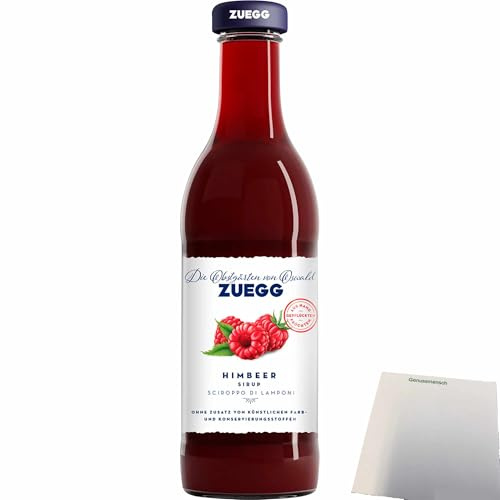 usy Bundle für ZUEGG Himbeer Fruchtsirup (425ml Flasche) + usy Block