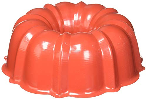 Nordic Ware Formed, Aluminum, Red, Bundt, 12-Cup