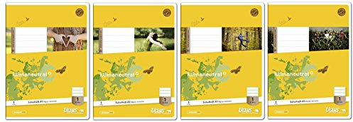 Ursus Basic 040532001 Chlorfrei - Hefte 20 Blatt A5 32 Blatt Lin1