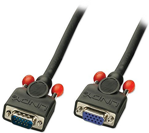 LINDY 1.5m VGA Extension Cable Standard Monitor Cable (15HDM/15HDF)