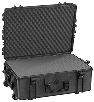 Max MAX620H340STR IP67, wasserdicht, strapazierfähig, wasser- und Materialaufnahmen mit Griff, Hartschale aus Kunststoff, Schutzhülle, Transit Pick and Pluck Schaumstoff-Koffer Werkzeugkoffer