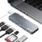 Adaptateur USB C HUB pour MacBook Air 2020 2019 2018 13 15 16, USB-C Accessoires Compatible avec MacBook Pro avec 3 Ports USB 3.0, Lecteur de Carte TF/SD, Thunderbolt 3 Power Delivery