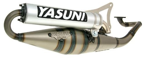 YASUNI Escape de aluminio Scooter Z para Yamaha Jog R 50 AC, Jog RR 50 LC, Neos 50
