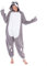 Spooktacular Creations Unisex Erwachsene Faultier Kostüm Schlafanzug Jumpsuit, Plüsch Jumpsuit Pyjama für Damen Herren (Medium)