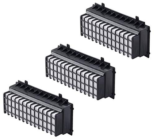 Microsafe - Lote de 3 filtros HEPA para aspiradora Bosch Relaxx'x BGS51410 / BGS51431 / BGS5330A / BGS5331 / BGS5335