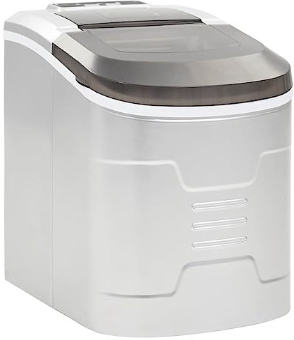 vidaXL Eiswürfelbereiter 2,4 L 15kg/24h Eiswürfelmaschine Eiswürfel Ice Maker
