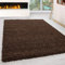 HomebyHome Shaggy Teppich 300x400 cm XXL für Wohnzimmer - Shaggy Teppich Hochflor Braun Extra Weich und Flauschig - Langflor Groß Teppiche für Schlafzimmer, Esszimmer, Küche, Flur - Carpet, Halı