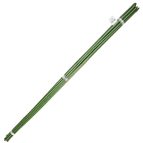SATURNIA Tutor Varilla Bambú Plastificado Ø 12-14 mm. x 180 cm. (Paquete 10 Unidades)