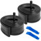 YunSCM 2Pcs 37-540 Engrosar 24 Pulgada cámaras de Aire 24x1 3/8 AV32mm Valve Compatible 24 Pulgadas Bicicleta cámaras de Aire 24x1 3-8 24 x 1 3/8