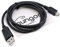 Câble de données USB pour Casio fx-CG50, fx-CG20, fx-9750G II, fx-9860G II, fx-9860G III, Classpad II fx-CP400, fx-7450G, CFX-9850G 1m avec Chiffon de Nettoyage pour écran Mungoo