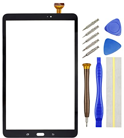 Touch Digitizer Screen Replacement for Samsung Galaxy Tab A 10.1 (2016) SM-T580 with 10.1 Black Including dismantling Tools