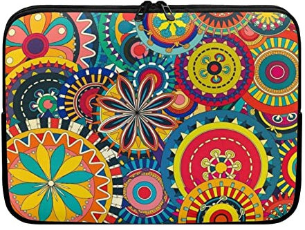 Dajingkj Laptop Hülle 17 Zoll Laptoptasche Damen Herren Wasserdicht Neopren Laptop Sleeve Case Neuartige Muster MacBook Mac Air Pro Retina Schutzhülle Hülle Tasche