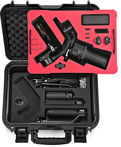 LEKUFEE Custodia Rigida Impermeabile per DJI RS 3 Mini e altri Accessori per stabilizzatore cardanico DJI RS3 Mini (solo custodia)