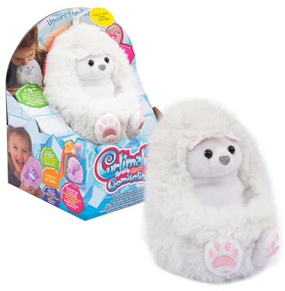 Giochi Preziosi Curlimals Artic Curlimals Arktische Version Perry Der Eisbär, sehr weich, mit Geräuschen und Interaktionen, für Kinder ab 3 Jahren, Cur01200