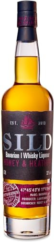 Sild Bavarian Whisky Liqueur Honey & Heather 32% vol. Edler Whisky Likör mit Honig verfeinert (0,35l)