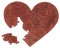 Wooden Heart Puzzle, 20 Reasons Why I Love You Valentine's Day Puzzles, Engraved Text Wooden Love Puzzle With Storage Box, for Fiancre, Boyfriend, Girlfriend